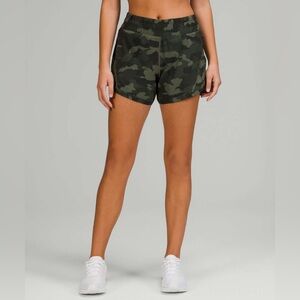 Lululemon Track That Mid-Rise Lined Short 5"